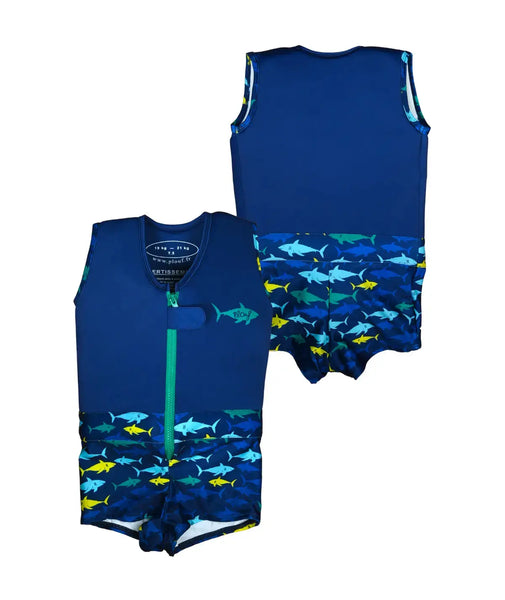 Boy's floating swimsuit : Sqwal Plouf